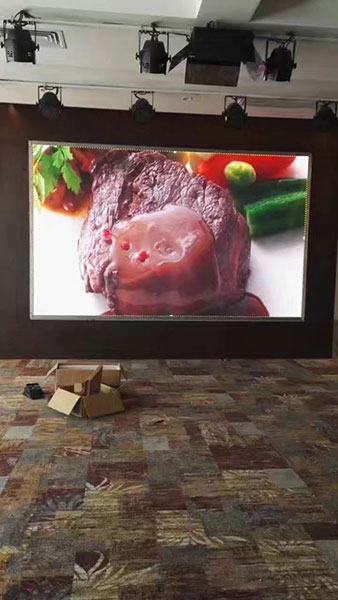 海南琼海大酒店P4高清LED室内显示屏